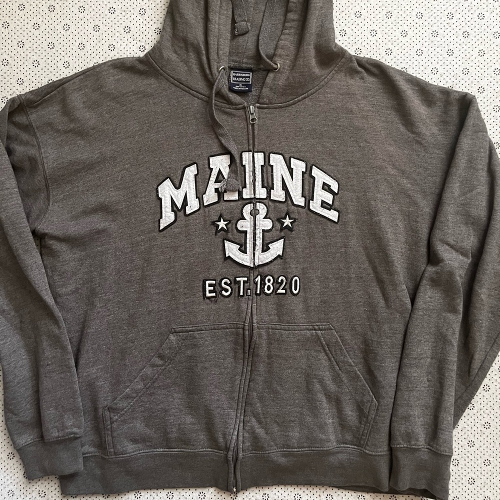 Harrisburg Trading Co Maine Zip Up Hoodie